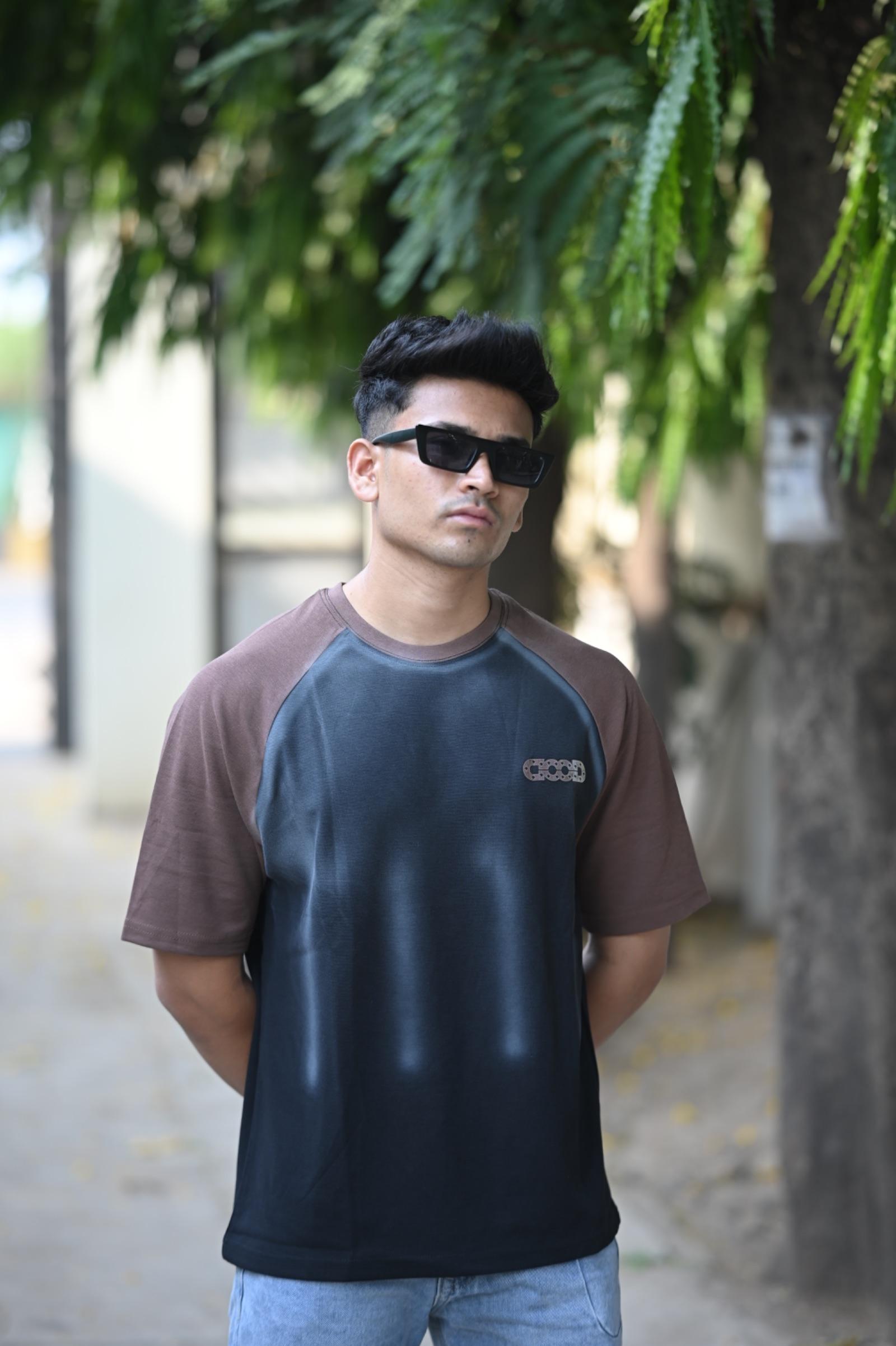 Shadow Drift Raglan Tee